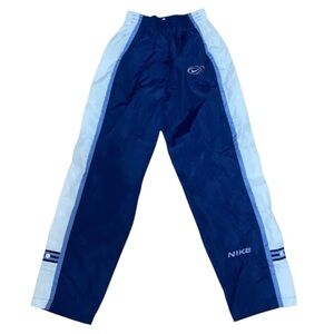 Nike Basketball Breakaway Pants Full Snap Windbreaker Blue Women’s Size L